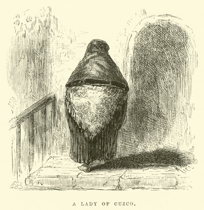 A Lady of Cuzco by Edouard Riou